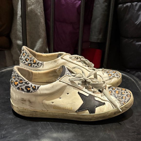 Golden Goose Superstar Leopard Print